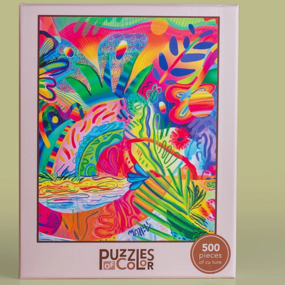 PUZZLES of COLOR  'Pachanga Familiar' - 500 Piece Puzzle | New in Packaging